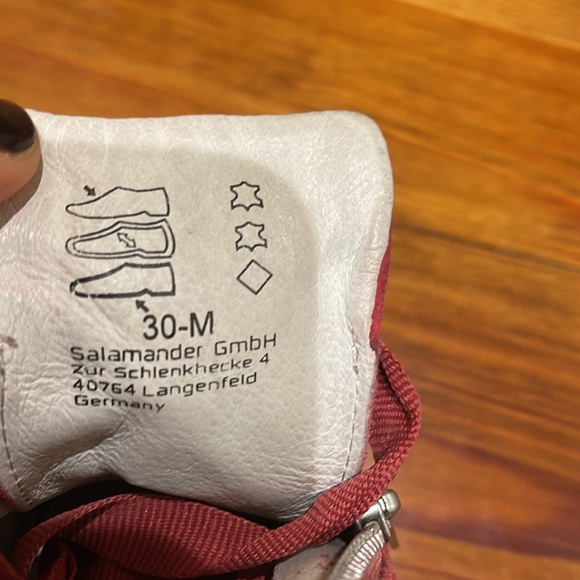 Lurchi Girls Suede Shoes shoes Sz. 12.5 (Euro 30) - Picture 7 of 7